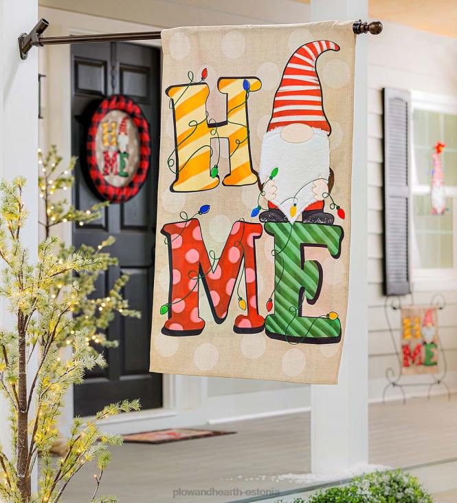 hooajalised ja kingitused 820L533 kodupäkapikk kotiriidest majalipp Plow & Hearth