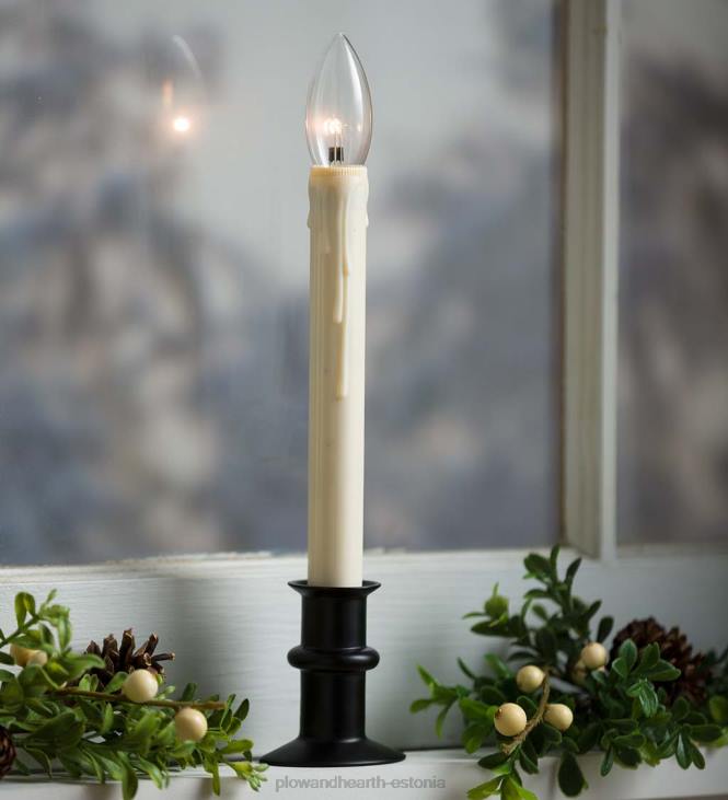 hooajalised ja kingitused 820L3000 reguleeritavad aknakallistamisküünlad, komplektis 2 - oonüks Plow & Hearth