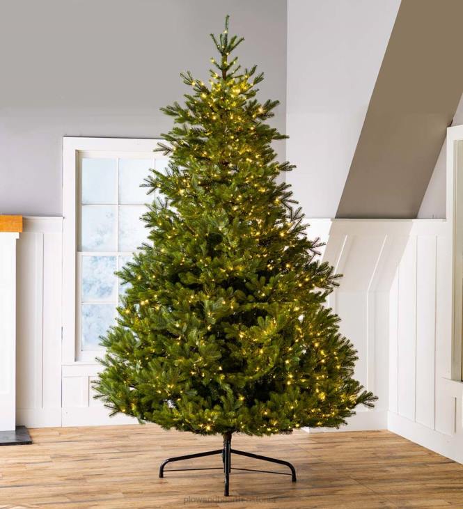 hooajalised ja kingitused 820L3177 9' arlbergi kuusk jõulupuu Plow & Hearth