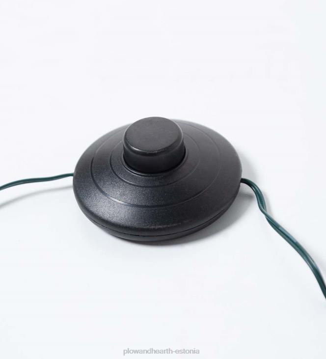 hooajalised ja kingitused 820L3232 6' monte rosa flokeeritud alpi kuuse jõulupuu 150 sooja valge LED-iga Plow & Hearth