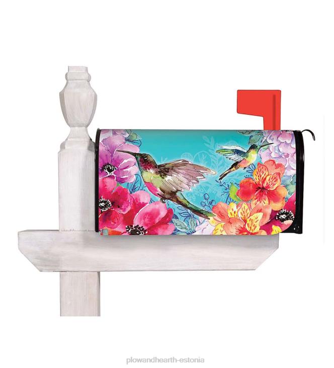 hooajalised ja kingitused 820L3109 akvarell koolibri postkasti kaas Plow & Hearth