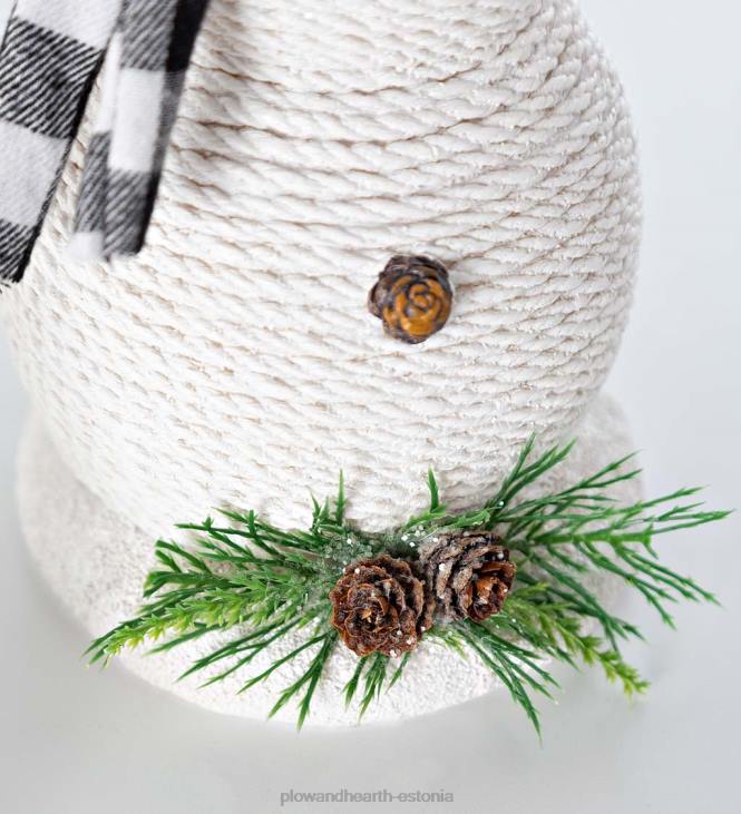 hooajalised ja kingitused 820L2174 lumememm perepuhkuse aktsent, komplektis 3 Plow & Hearth