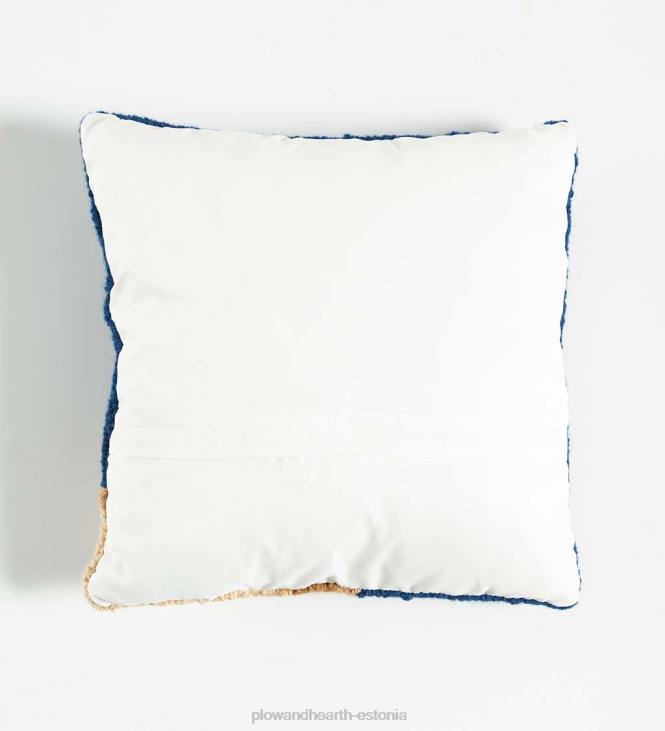 hooajalised ja kingitused 820L2186 pühade kollane labor koos kristalliseerunud suhkruroo käsitsi konksuga villase padjaga Plow & Hearth