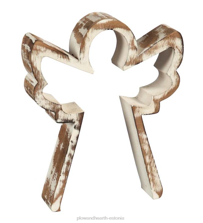 hooajalised ja kingitused 820L2230 pesastatud puidust pühadefiguurid, komplektis 3 Plow & Hearth