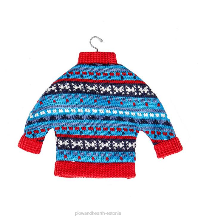 hooajalised ja kingitused 820L2238 pühadeaegse kampsuni kaunistused, komplektis 3 Plow & Hearth