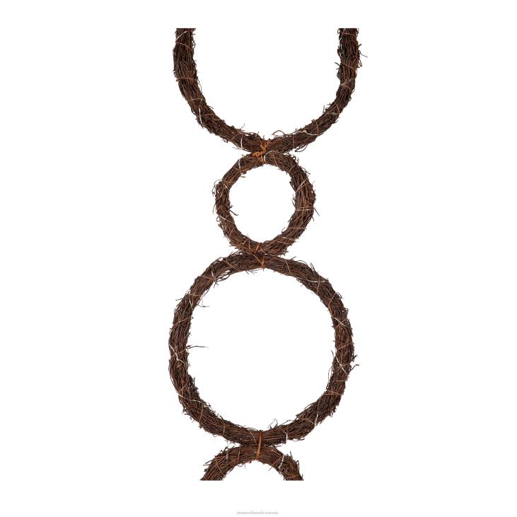 hooajalised ja kingitused 820L2239 valgustatud viinapuu pühade vanik - ring Plow & Hearth