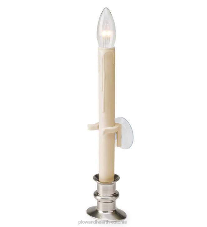 hooajalised ja kingitused 820L2245 iminapp aknaküünla komplekt koos taimeriga ja puldiga Plow & Hearth