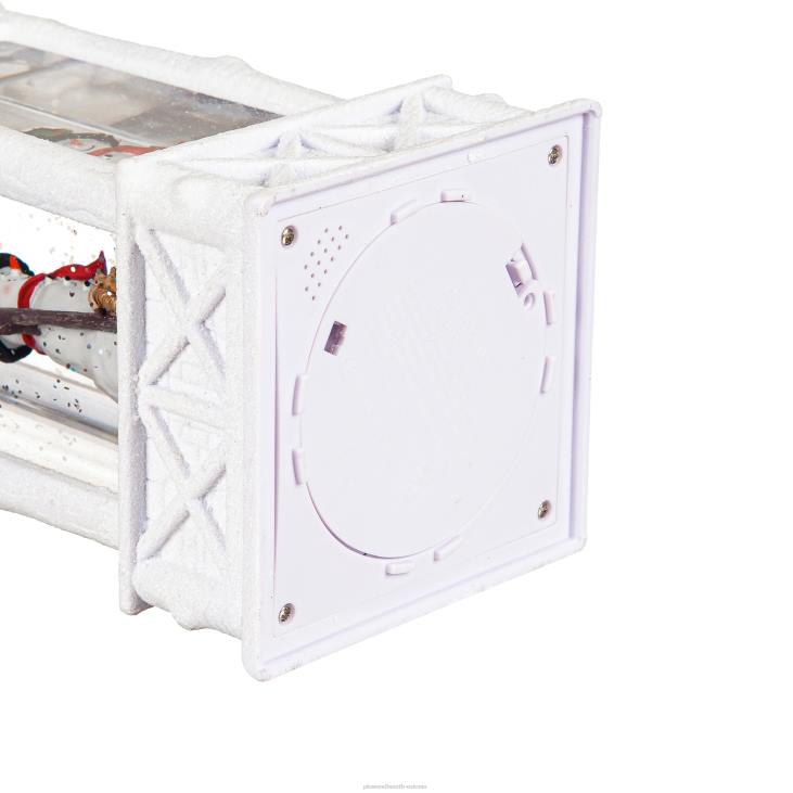 hooajalised ja kingitused 820L2247 valgustatud lumememme vesikera latern projektoriga Plow & Hearth