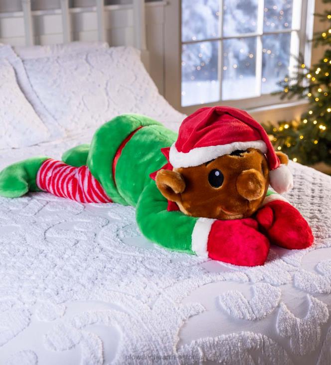 hooajalised ja kingitused 820L2254 tingle elf plush kaisupuhkuse kehapadi Plow & Hearth