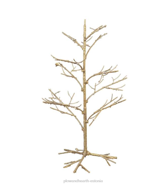 hooajalised ja kingitused 820L2259 antiikne kullast ehepuu Plow & Hearth