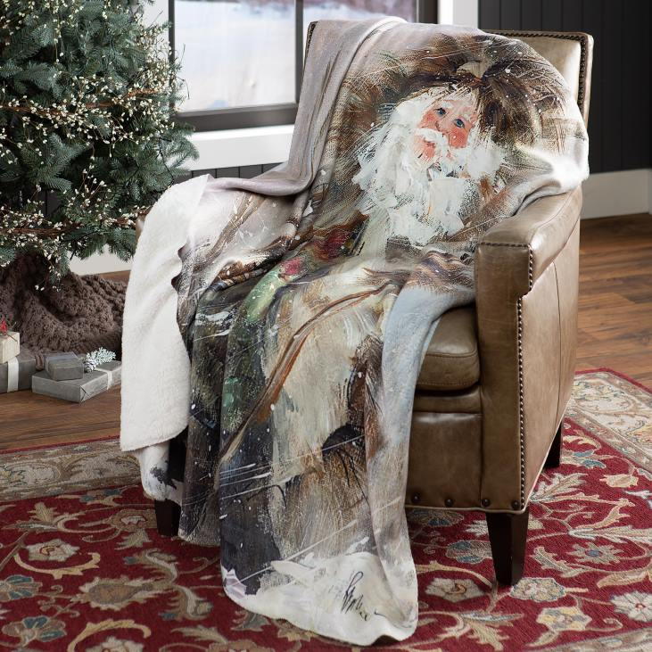 hooajalised ja kingitused 820L2281 northwoodsi santa šerpa fliisvise Plow & Hearth