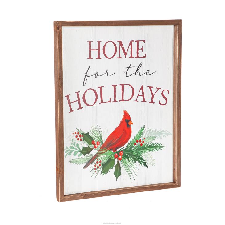 hooajalised ja kingitused 820L2287 kodu pühadeks raamitud seinakunst Plow & Hearth