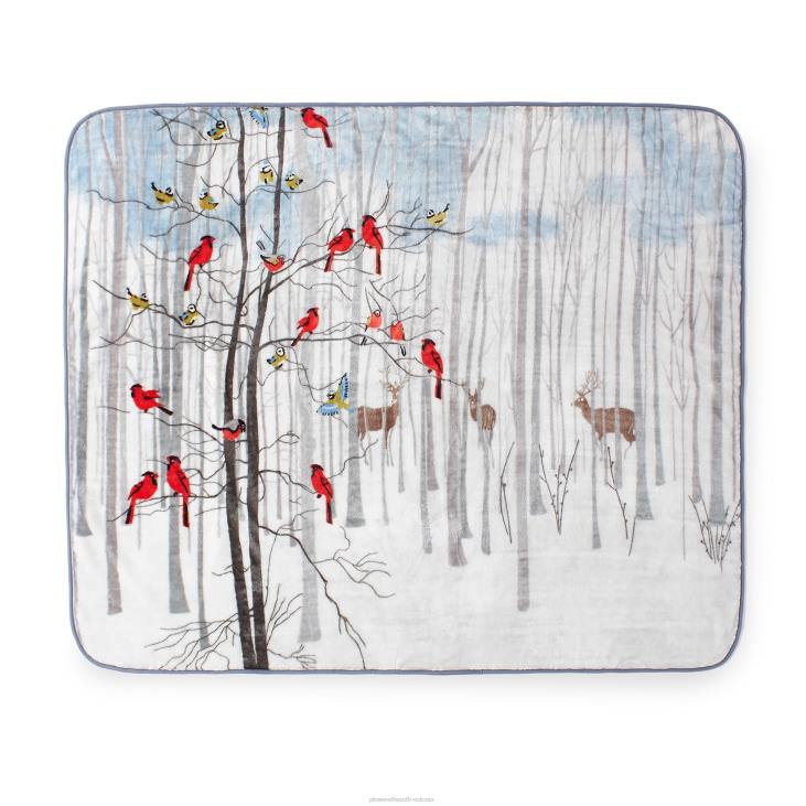 hooajalised ja kingitused 820L2302 talvine mets ülegabariidiline vise Plow & Hearth