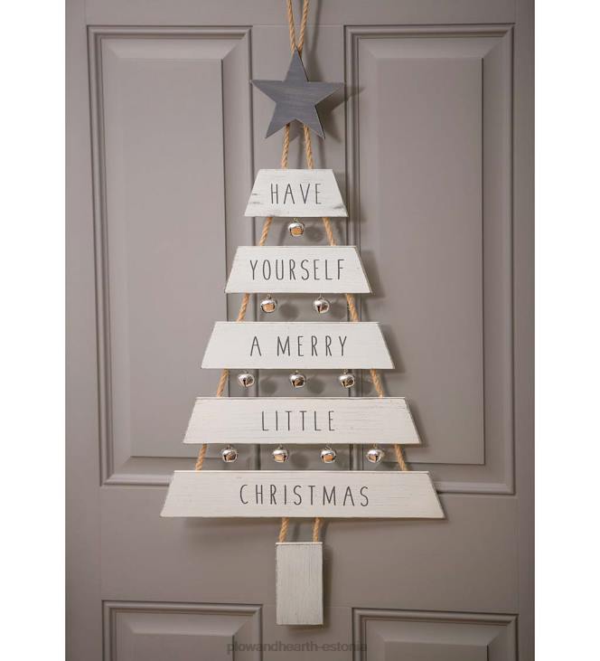 hooajalised ja kingitused 820L2306 jõulupuu seinakaunistus, komplekt 2 Plow & Hearth