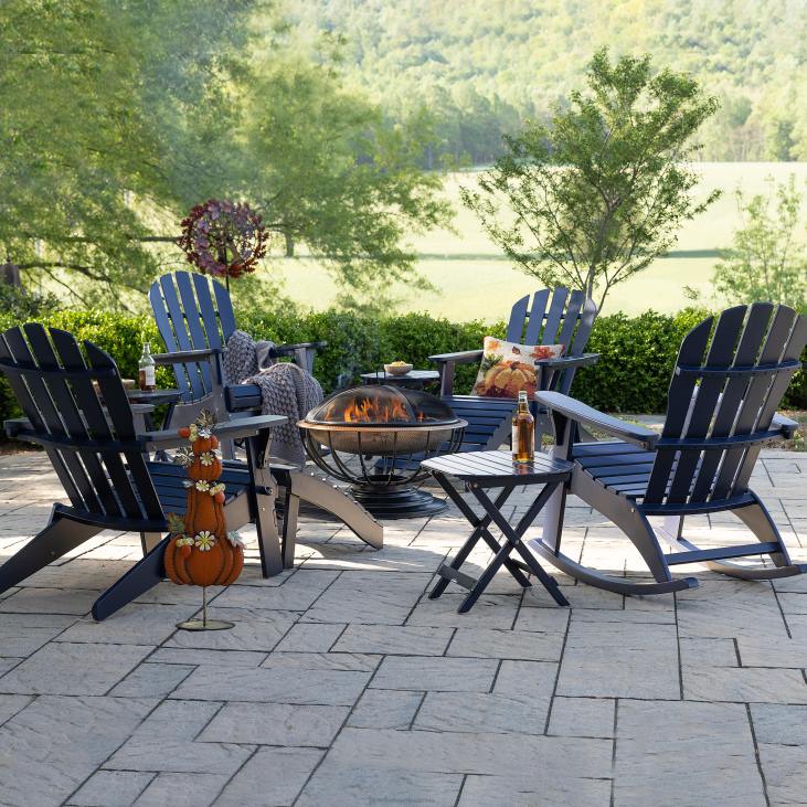 hooajalised ja kingitused 820L3116 virnastatud kõrvitsad metallist kuju Plow & Hearth