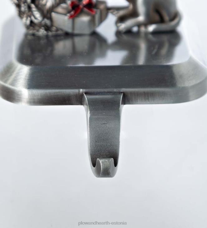 hooajalised ja kingitused 820L2137 koer postkasti juures jõulusukkade riidepuu Plow & Hearth