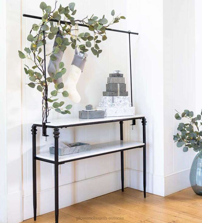 hooajalised ja kingitused 820L2138 lauamaastikku kaunistav reguleeritav metallvarras Plow & Hearth