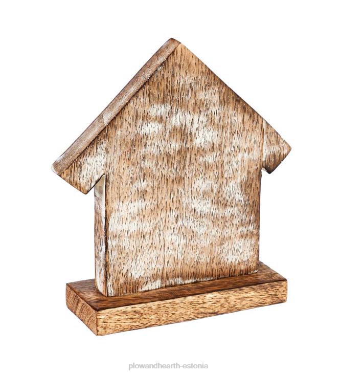 hooajalised ja kingitused 820L2141 puidust nikerdatud jõululaua kaunistus Plow & Hearth