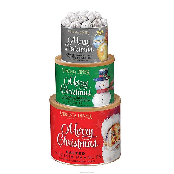 hooajalised ja kingitused 820L3032 Virginia maapähklite jõulupuu kinketorn Plow & Hearth