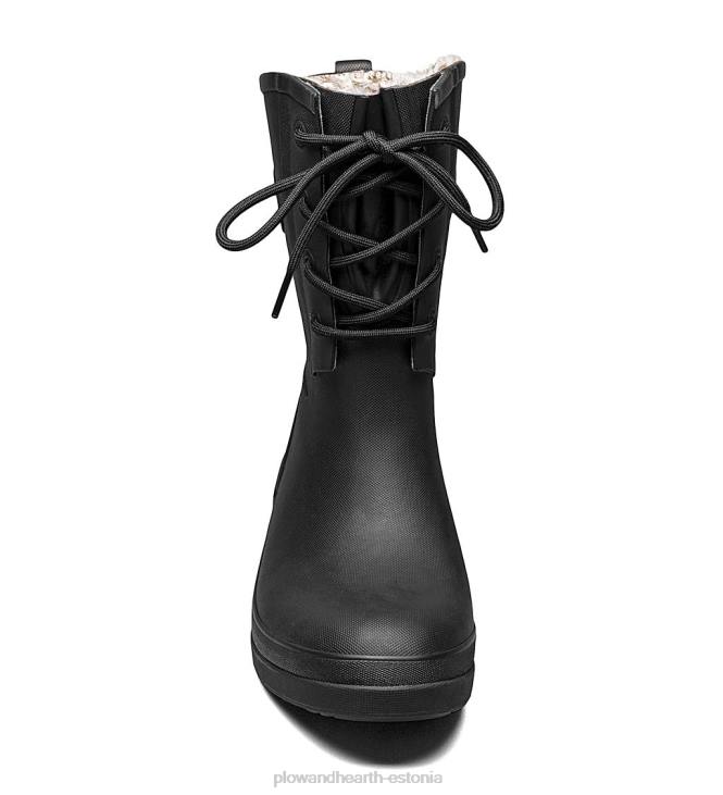 hooajalised ja kingitused 820L1075 bogs amanda plush ii nööriga veekindlad vihmasaapad - must - suurus 07 Plow & Hearth