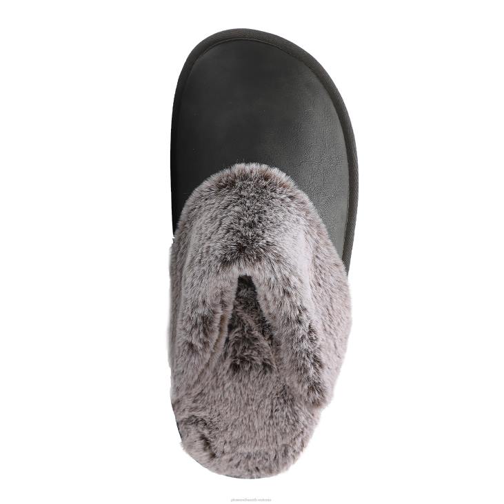 hooajalised ja kingitused 820L3023 lamo naiste seemisnahast sussid - vahatatud süsi - l Plow & Hearth