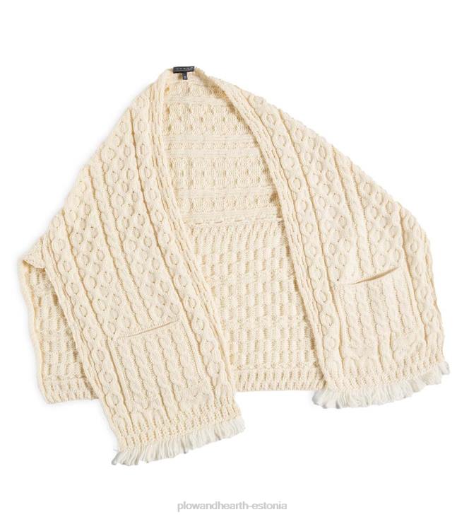 hooajalised ja kingitused 820L3039 naiste iiri meriinovillane sviiter - punane Plow & Hearth