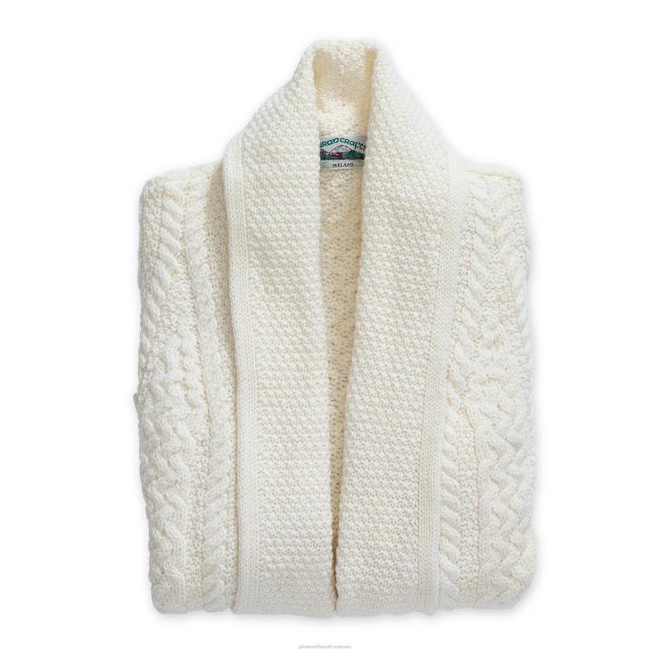 hooajalised ja kingitused 820L3044 naiste iiri meriinovillane ääremantel - naturaalne - l Plow & Hearth