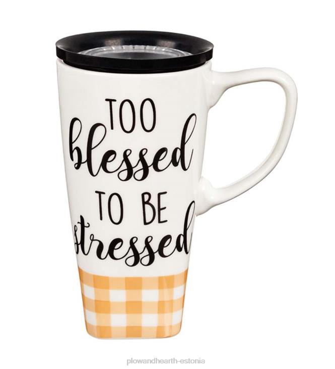 hooajalised ja kingitused 820L3082 keraamiline flomo 360 reisikruus - õnnistatud Plow & Hearth