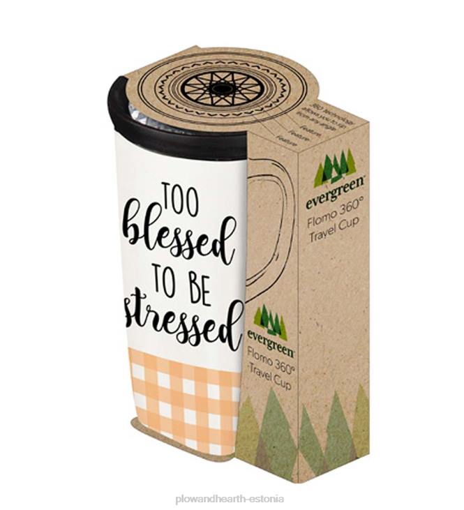 hooajalised ja kingitused 820L3082 keraamiline flomo 360 reisikruus - õnnistatud Plow & Hearth