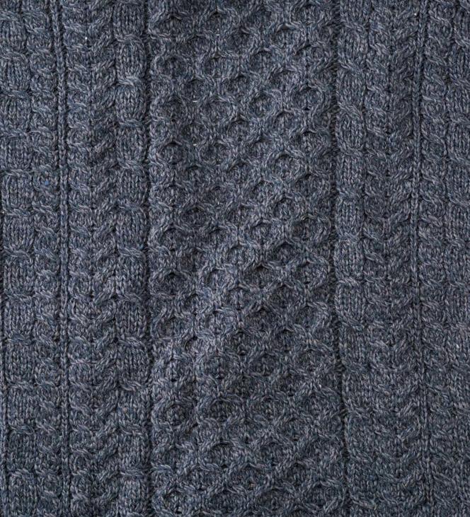 hooajalised ja kingitused 820L3089 meeste iiri meriinovillane kampsun - roheline - s (41-43) Plow & Hearth