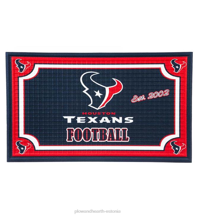 hooajalised ja kingitused 820L3091 sise-/väljas nfl team pride reljeefne uksematt - houston texans Plow & Hearth