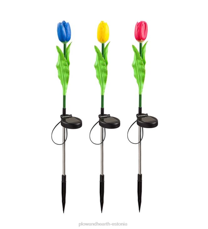 hoov & aed 820L240 päikesetulbi aiavaias - kollane Plow & Hearth