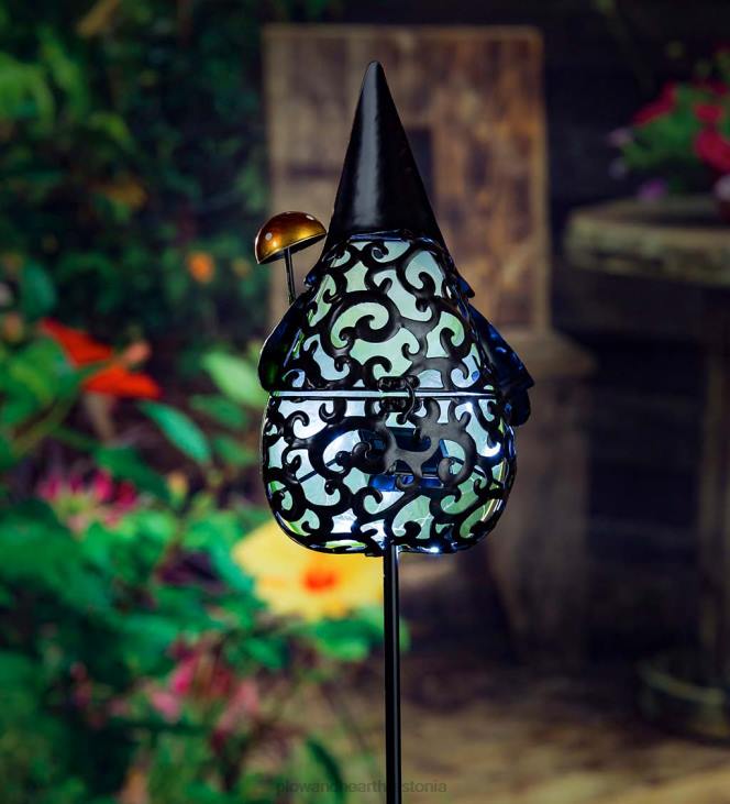 hoov & aed 820L243 36 h salajane päikeseaia vaia - päkapikk Plow & Hearth