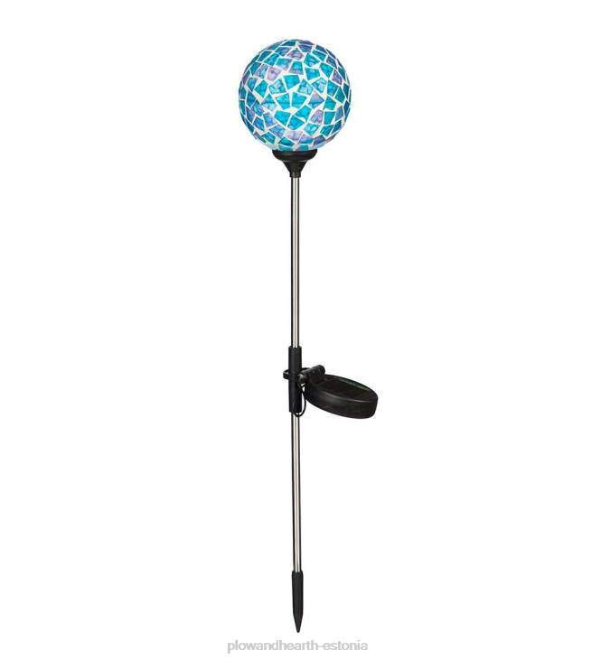 hoov & aed 820L3010 mosaiikgloobused päikeseaia panused - roheline Plow & Hearth