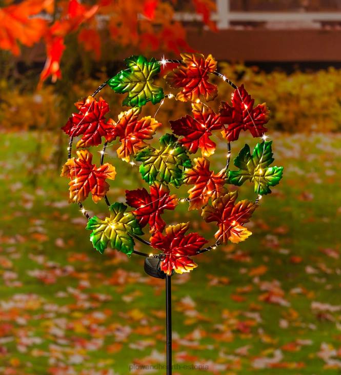 hoov & aed 820L443 vahtralehed aiavaias päikeseenergiat tagaajava valgusefektiga Plow & Hearth