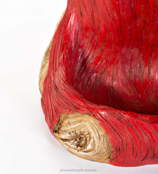 hoov & aed 820L106 iga ilmaga jõuluvana lindude toitja kuju Plow & Hearth