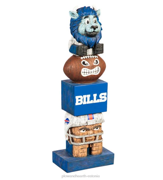 hoov & aed 820L126 sise-/väljas nfl team pride totemiaia kuju - pühvliarved Plow & Hearth