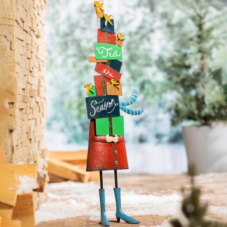 hoov & aed 820L145 sise/välis metallpakett daami aiakuju Plow & Hearth