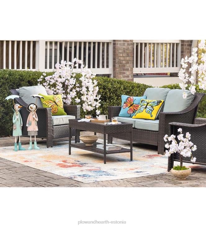 hoov & aed 820L166 metallist juturaamat pardi aiakuju - sinine Plow & Hearth