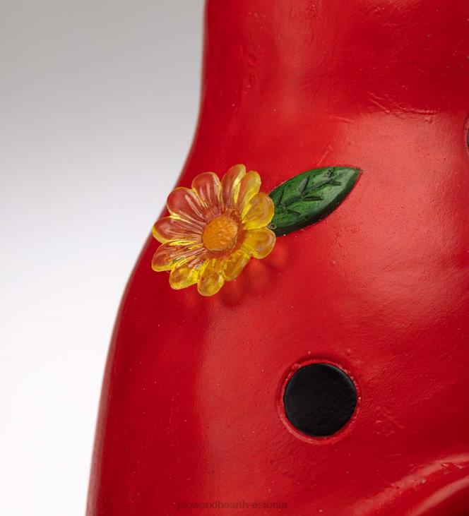 hoov & aed 820L190 sise-/väljas lepatriinu päkapiku kuju Plow & Hearth