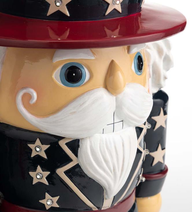 hoov & aed 820L264 sise-/välivalgustusega onu sam shorty kuju Plow & Hearth