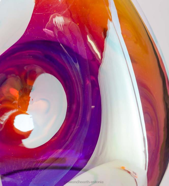 hoov & aed 820L418 päikeseenergial rippuvad sillerdavad klaasist tuled Plow & Hearth