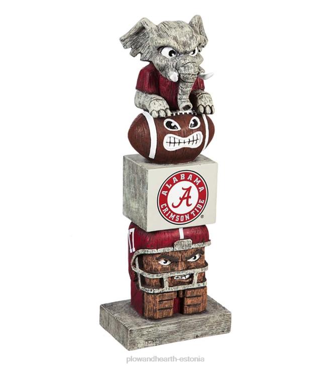hoov & aed 820L422 sise-/välikolledži meeskonna uhkuse totemiaia kuju – Alabama ülikool Plow & Hearth