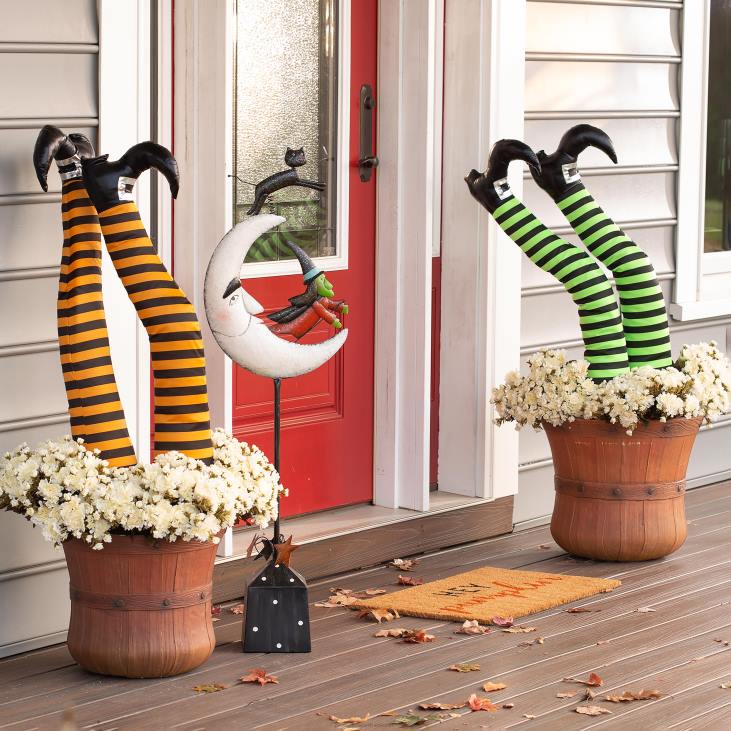 hoov & aed 820L426 metallist juturaamat kuu halloweeni kuju Plow & Hearth