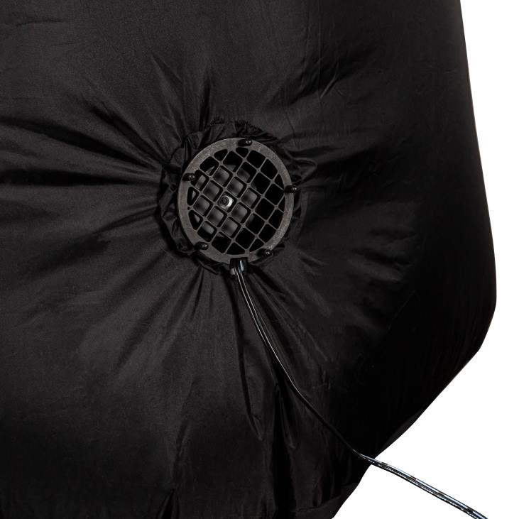 hoov & aed 820L428 valgustatud peata skelett halloween täispuhutav Plow & Hearth