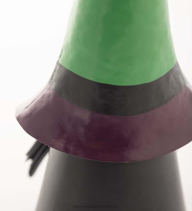 hoov & aed 820L429 valgustatud halloweeni nõiapäkapikk - must Plow & Hearth