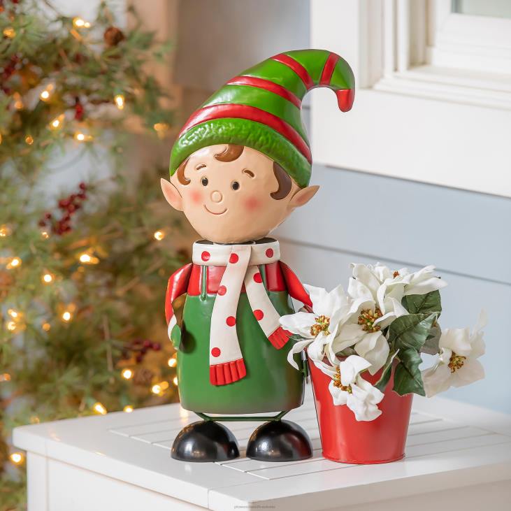 hoov & aed 820L135 metallist päkapikk istutusmasinaga Plow & Hearth