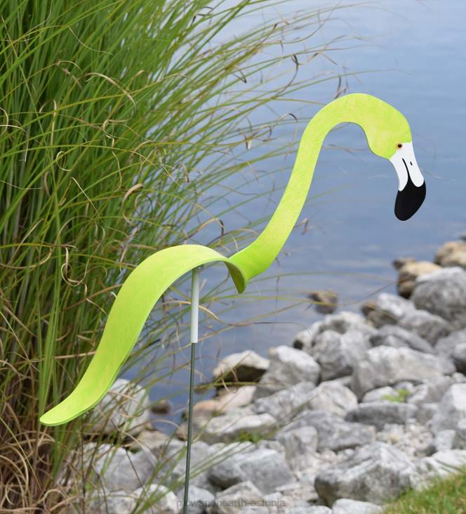 hoov & aed 820L150 tantsiv flamingoskulptuur Plow & Hearth