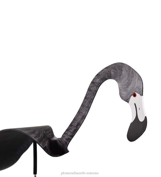 hoov & aed 820L150 tantsiv flamingoskulptuur Plow & Hearth