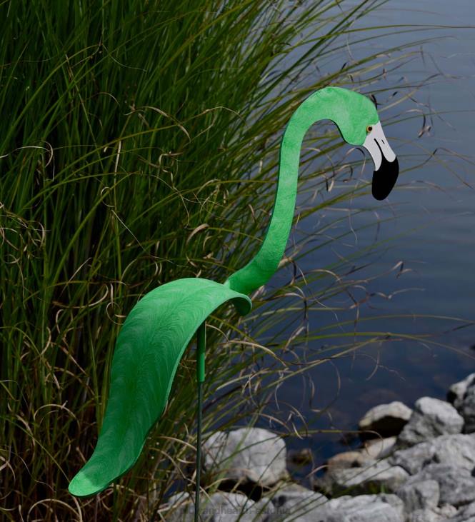 hoov & aed 820L150 tantsiv flamingoskulptuur Plow & Hearth